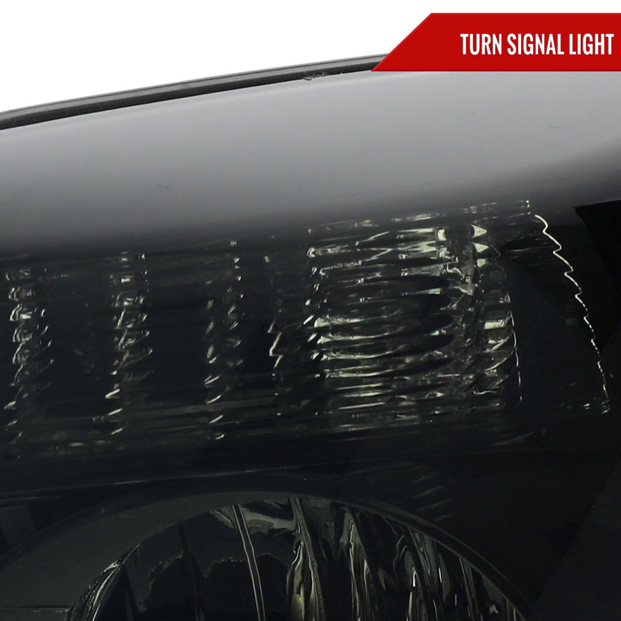 For Chevrolet Equinox 2010-2015 Factory Style Headlights Chrome Housing Smoked Lens