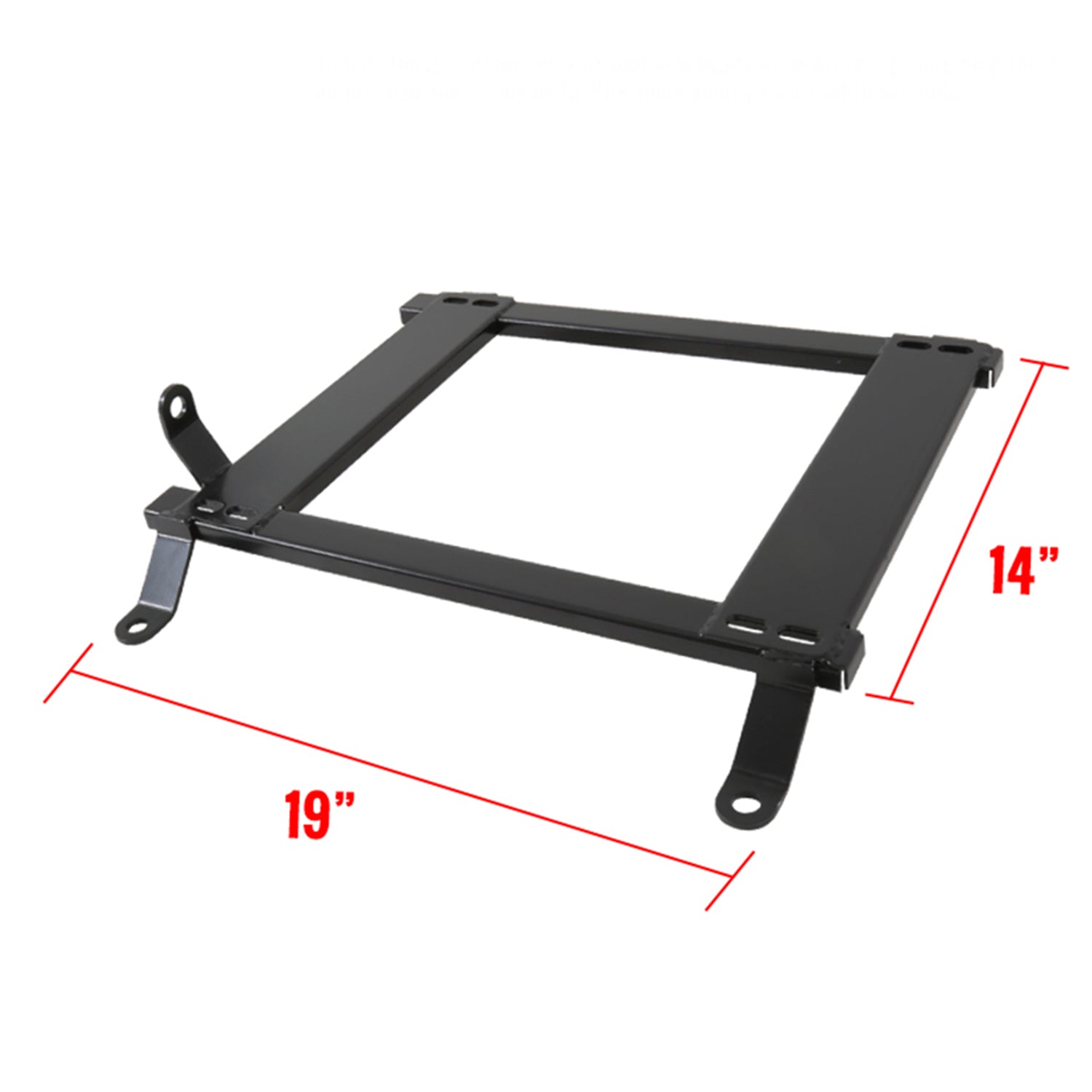 2005-2014 Ford Mustang Tensile Steel Racing Seat Mounting Brackets - 2PCS