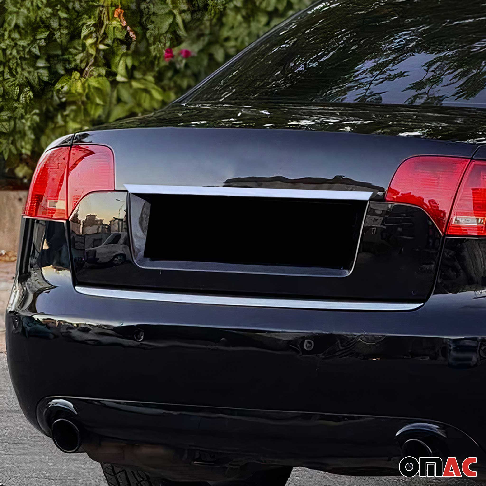 2004-2008 Audi A4 Sedan (B7; Typ 8E/8H) Rear Trunk Tailgate Door Handle Cover Stainless Steel