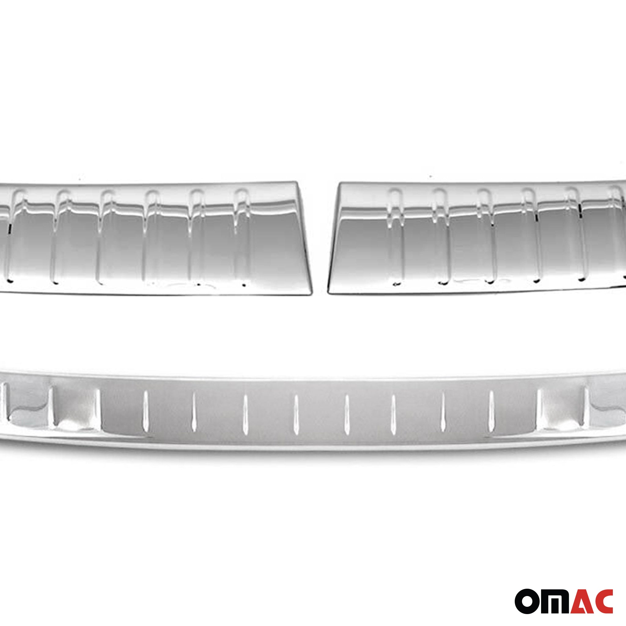 Rear Bumper Guard & Trunk Sill Cover Set for Hyundai Tucson IV 2022-2024 Gloss