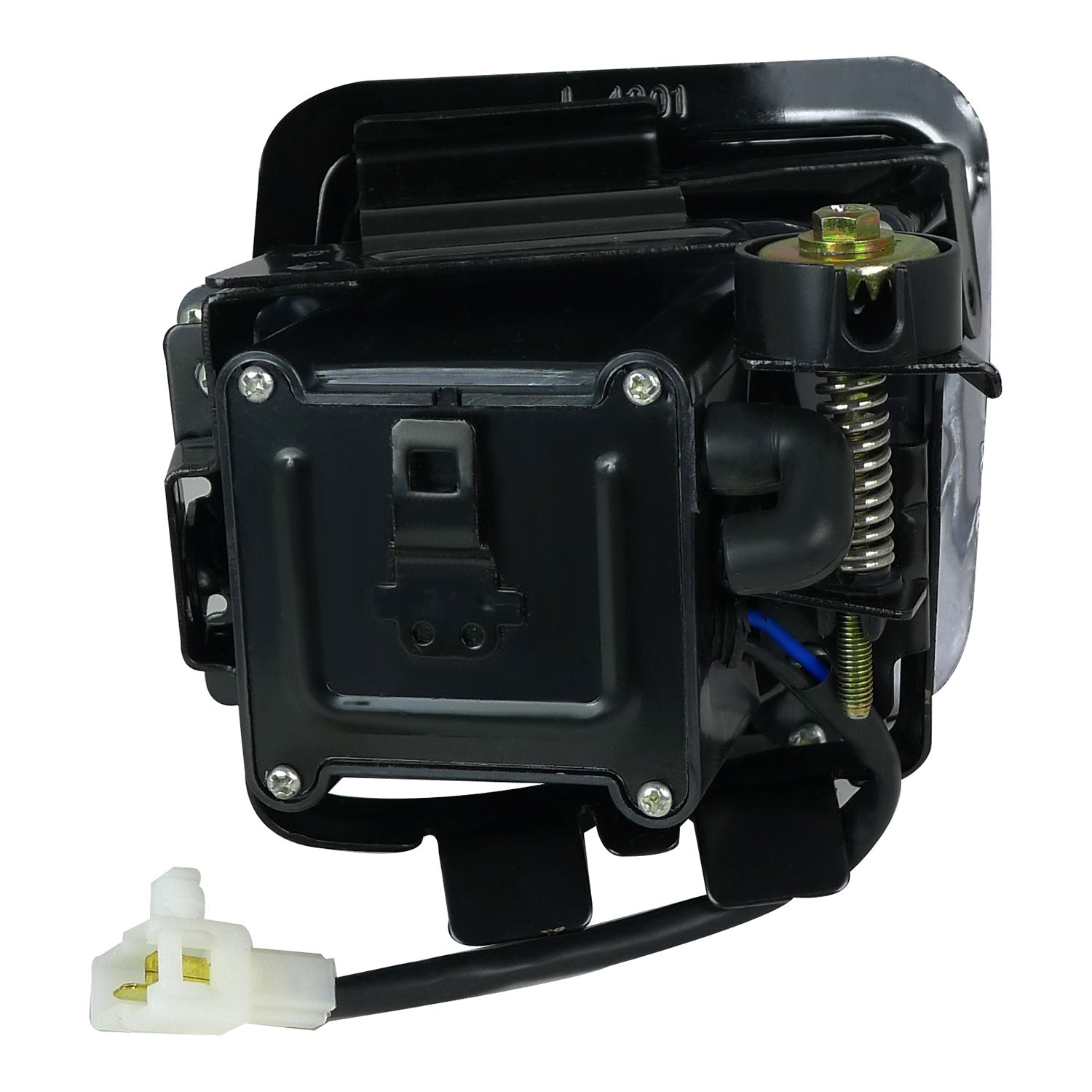 1996-1998 Honda Civic H3 Fog Lights Kit Chrome Housing/Yellow Lens