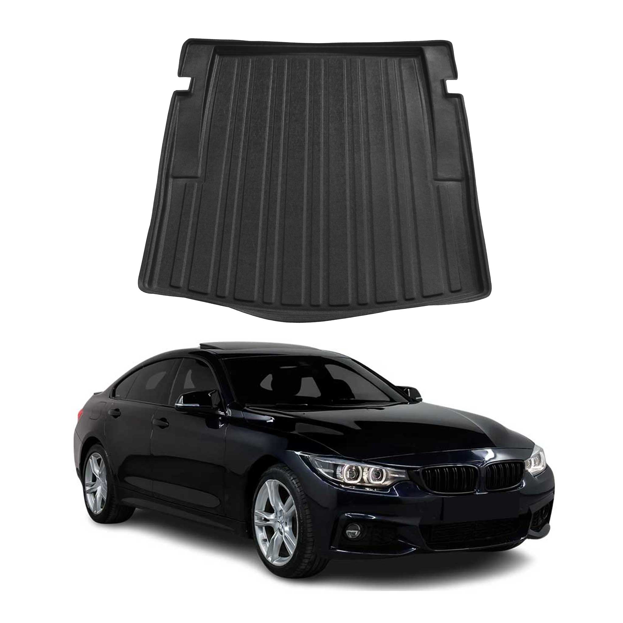 2014-2019 BMW 4 Series F32 Coupe Cargo Liner Trunk Mat All Weather Black