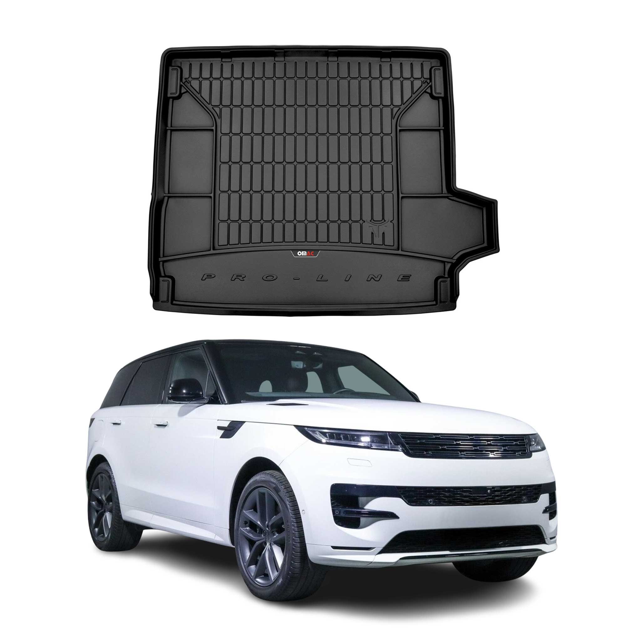 2014-2017 Land Rover Range Rover Sport Premium Cargo Liner Trunk Mat All Weather Heavy Duty Black