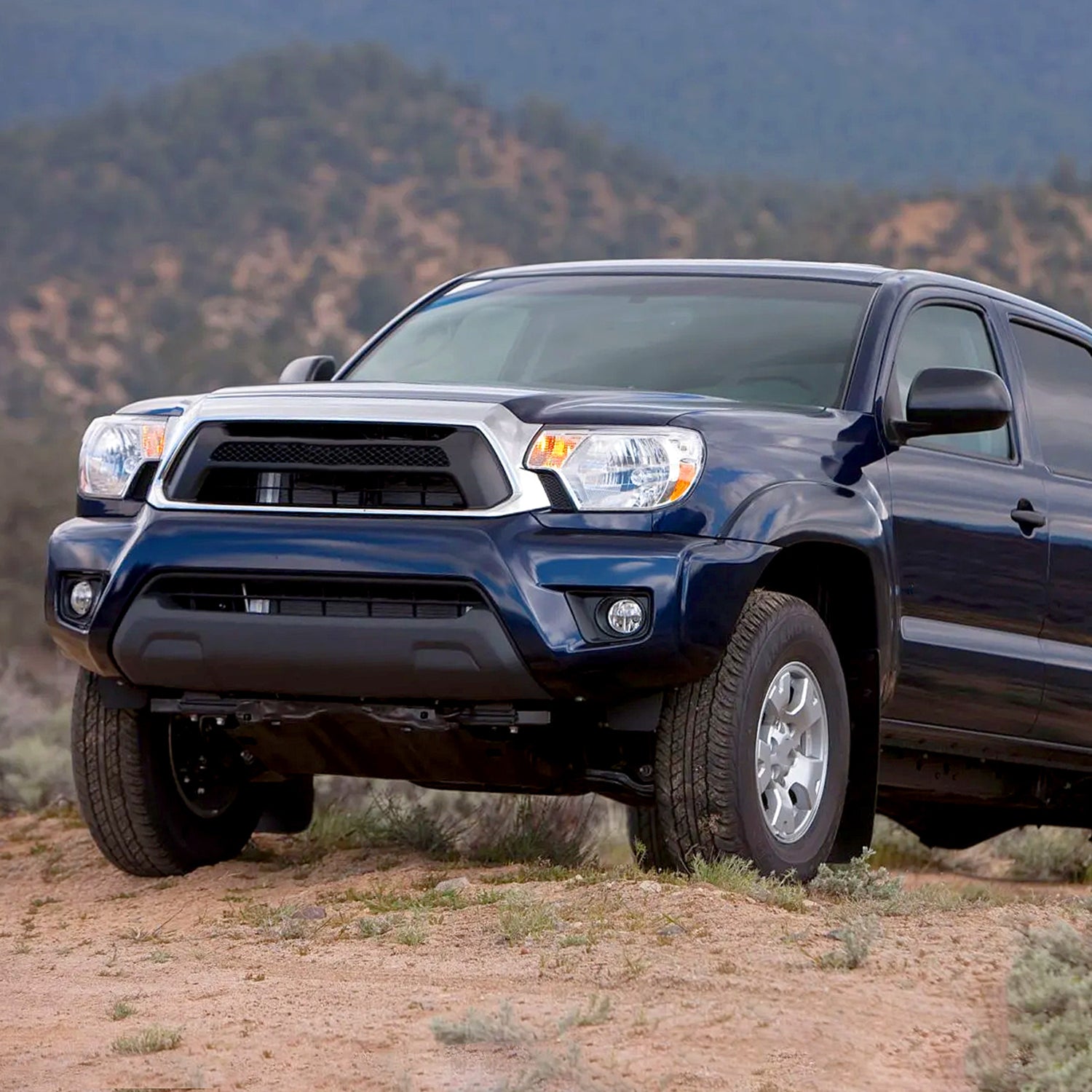 2012-2015 Toyota Tacoma Factory Style Headlights Chrome Housing/Clear Lens