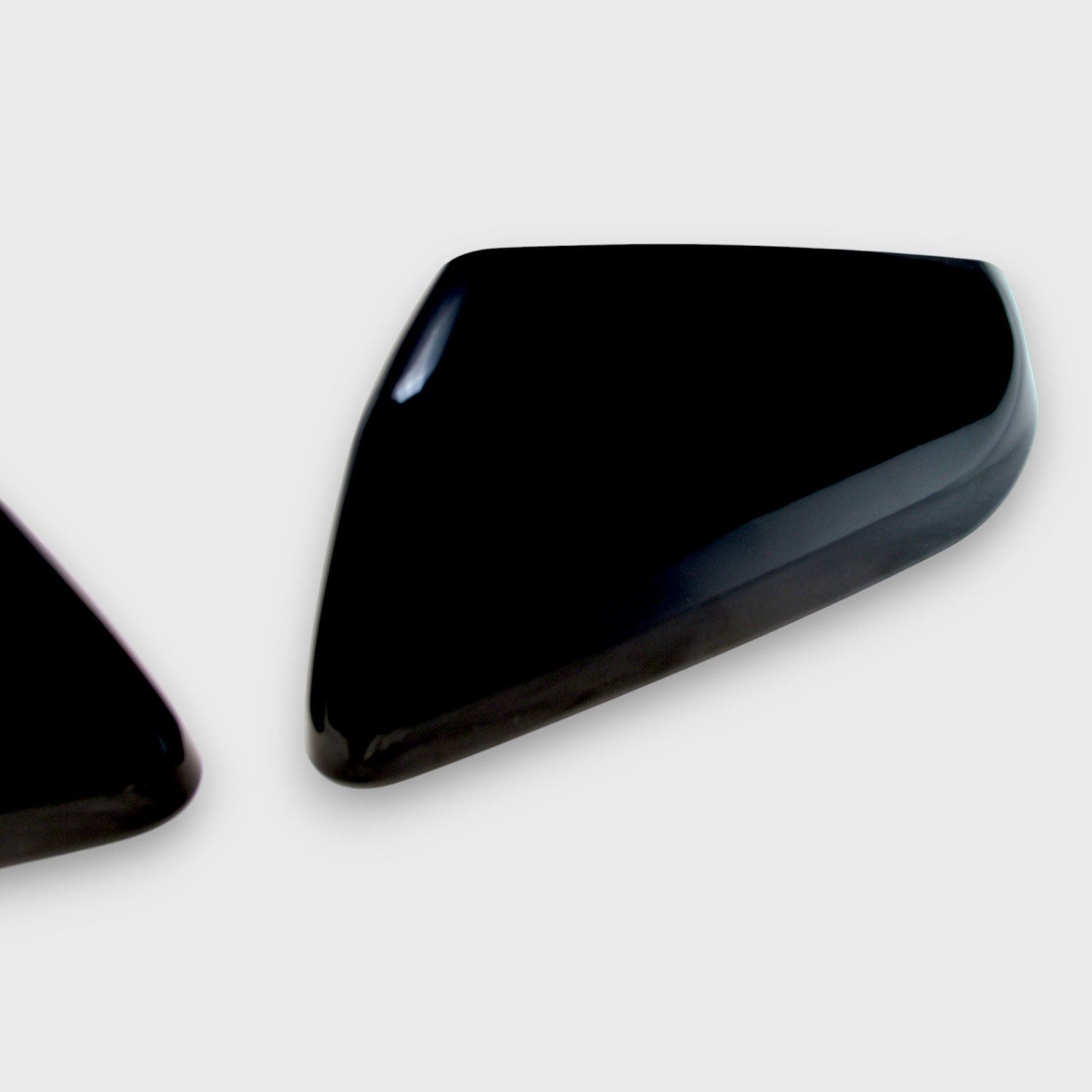 2018-2024 Chevrolet Equinox / GMC Terrain Mirror Cover Caps Gloss Black 2Pcs ABS Plastic