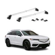 2024-2025 Acura ZDX Roof Rack Cross Bars Luggage Carrier Alu Silver 2x