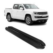2010-2020 VW Amarok Running Boards Side Steps Black