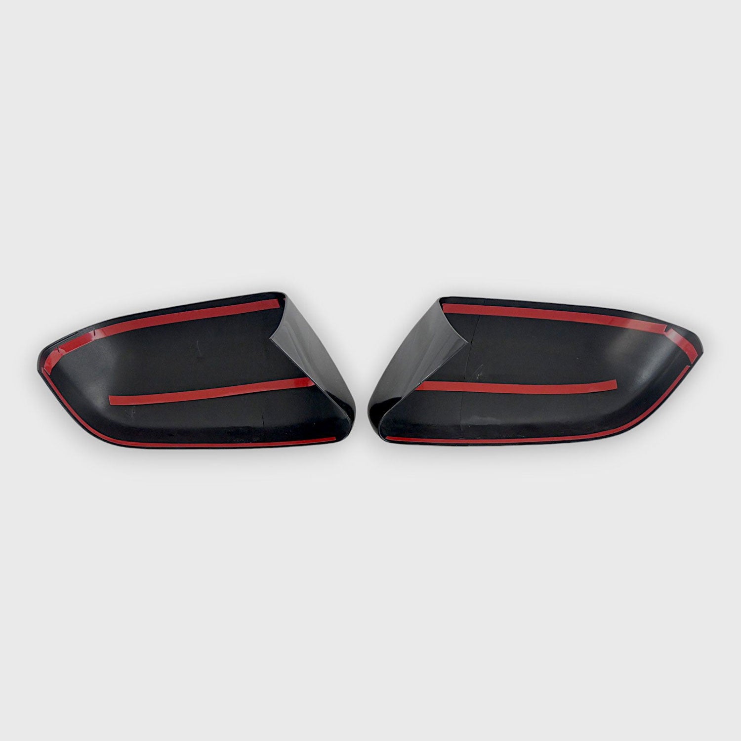 2018-2025 Ford Expedition / Lincoln Navigator Mirror Cover Caps Gloss Black 2Pcs ABS Plastic