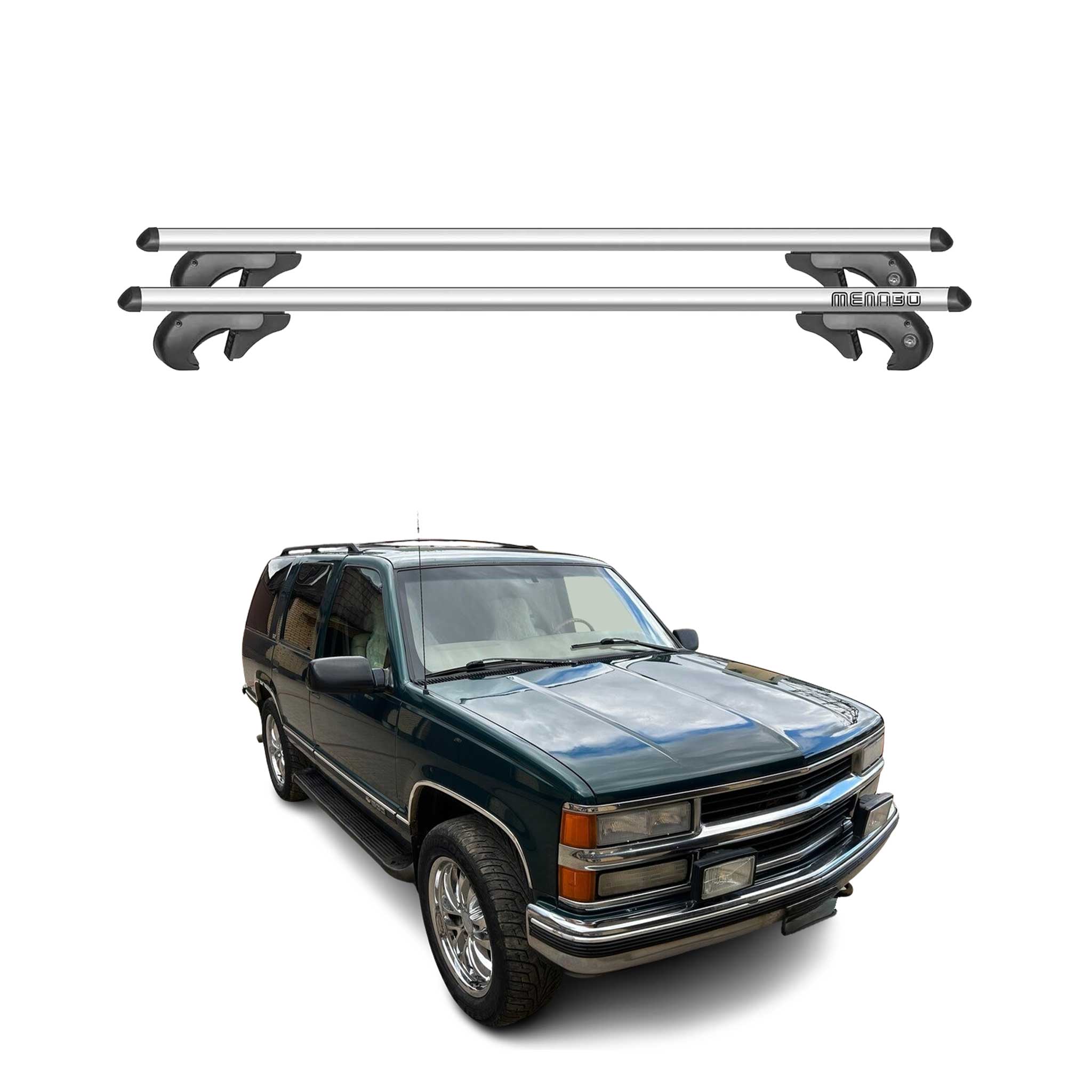 1995-2000 Chevrolet Tahoe Roof Rack Cross Bars Luggage Carrier 2 Pcs
