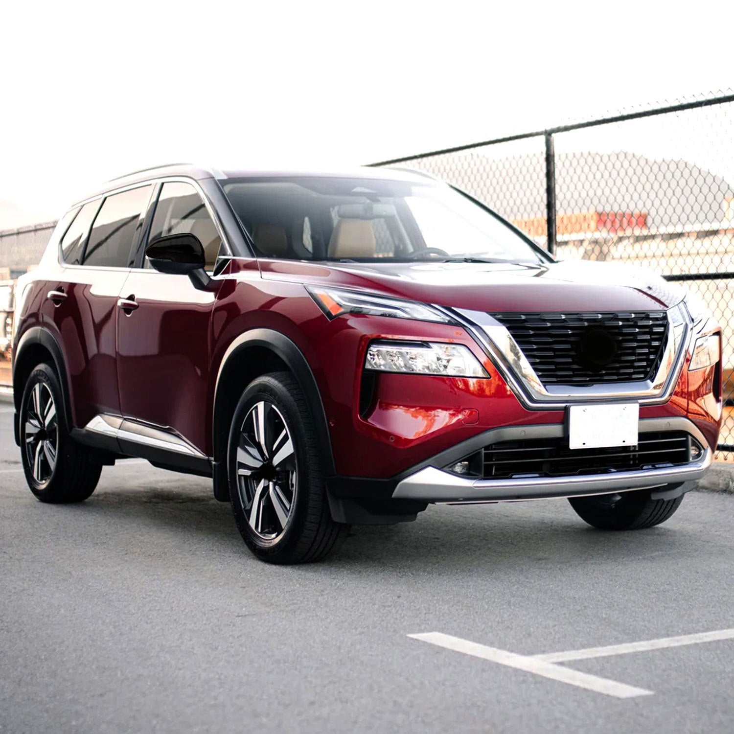 2022-2024 Mitsubishi Outlander Mirror Cover Caps Gloss Black 2Pcs ABS Plastic