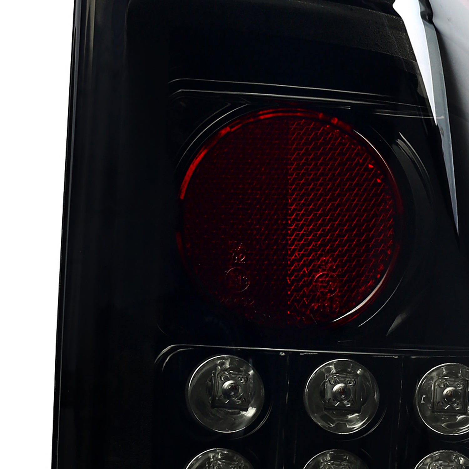 2008-2016 Ford F-250/350/450/550 Super Duty LED Tail Lights Glossy Black/Smoke