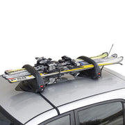 Magnetic Ski Roof Rack Carrier Snowboard Holder with Lock Button Car Accessories