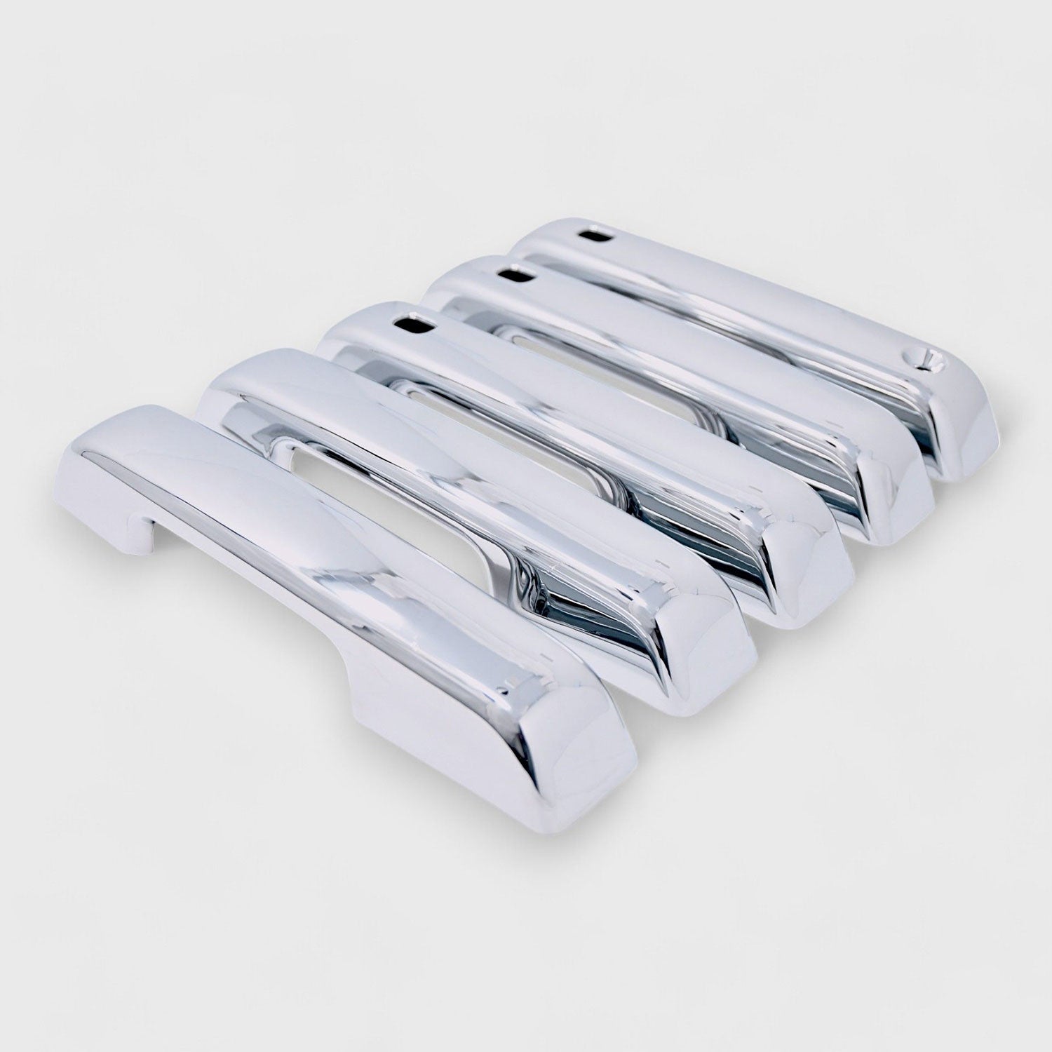 2021-2024 Ford Bronco Door Handle Cover Chrome 5Pcs ABS Plastic