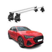 2020-2024 Audi e-tron Roof Rack Cross Bars Silver