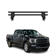 Roof Racks Cross Bars for Ford F-150 Lightning Crew Cab Pick-up 2022-2026 Black