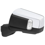 2019-2024 Chevy Silverado 1500 Chrome Manual Fold & Heated Side Mirror Driver