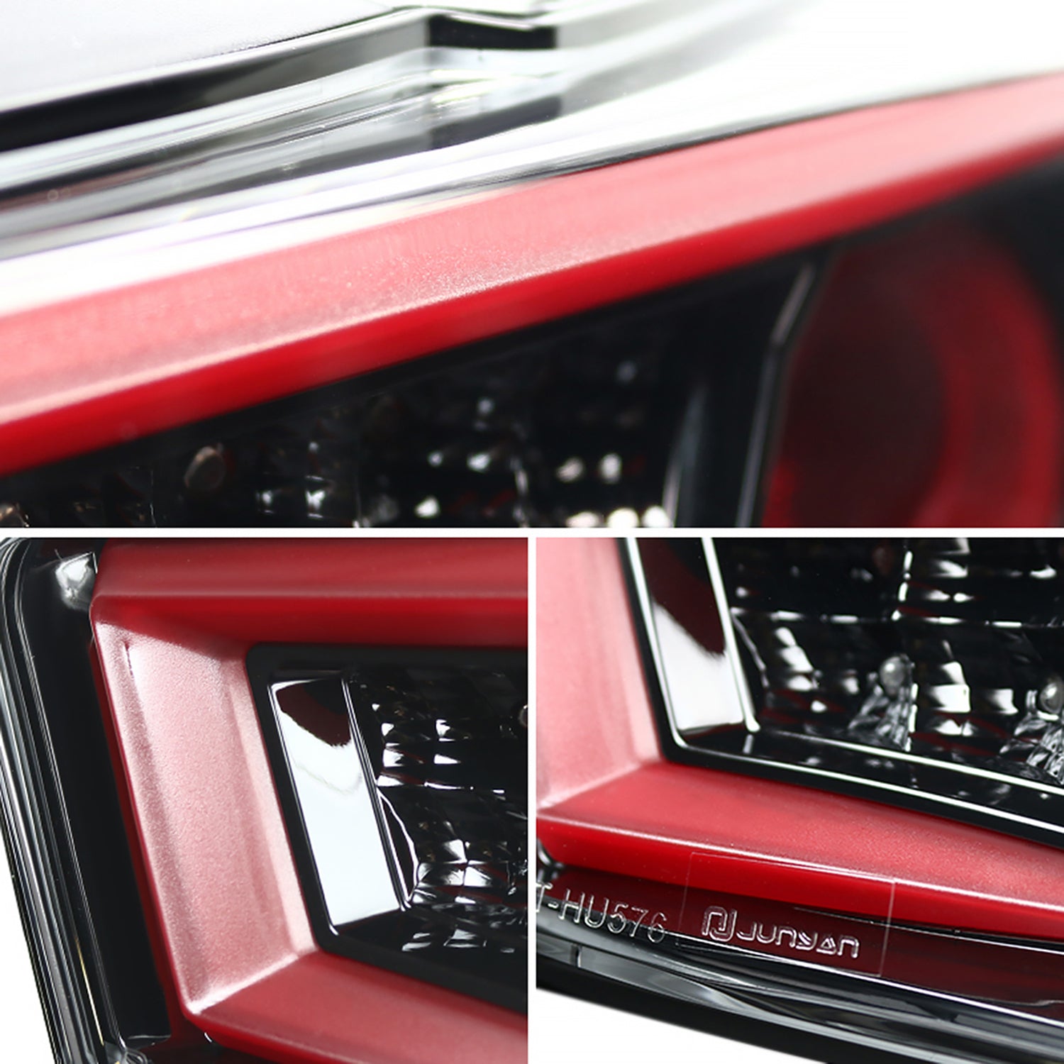 2012-2016 Scion FRS/ Subaru BRZ/ Toyota 86 LED Tail Lights Jet Black/Clear