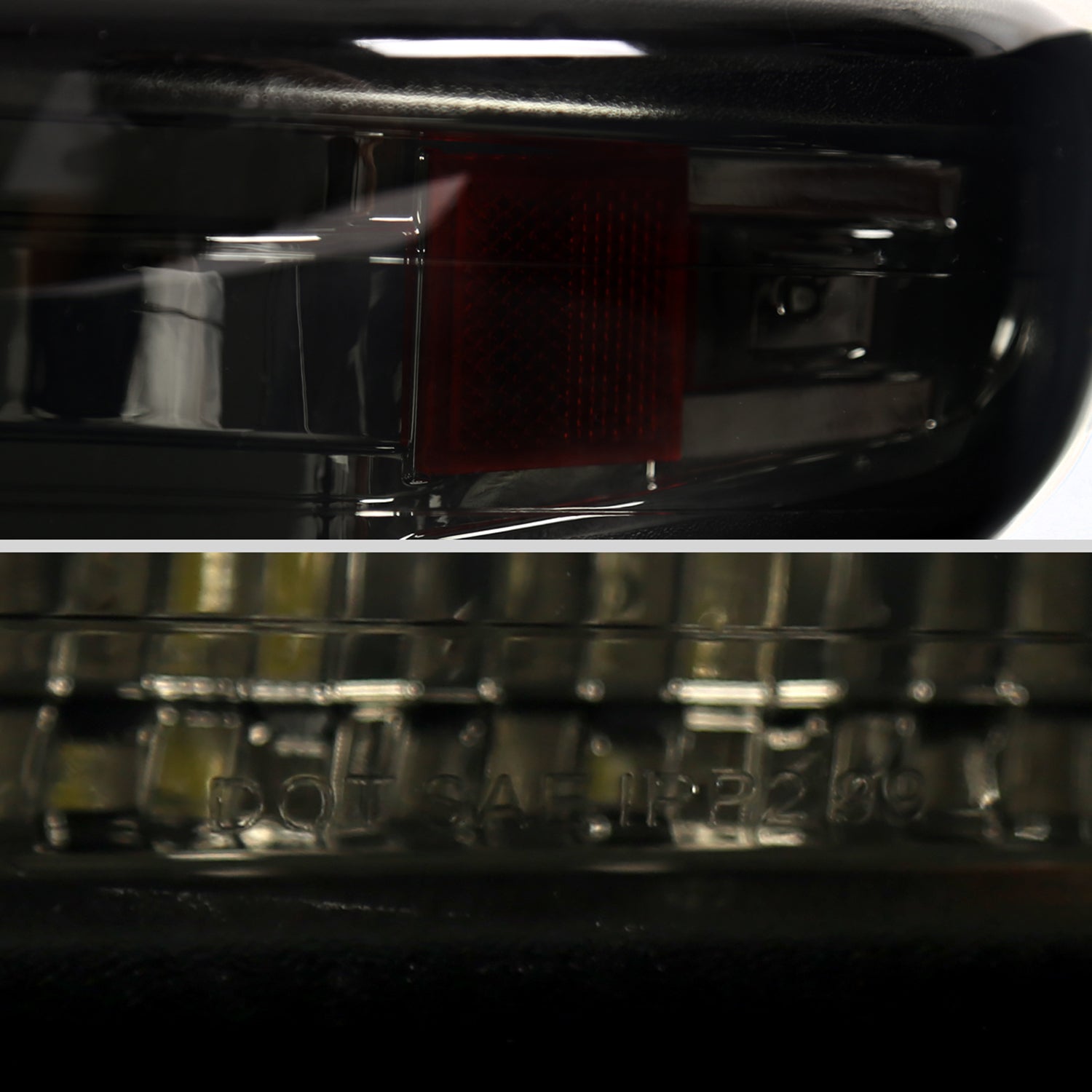 1999-2002 Chevy Silverado/ 00-2006 Tahoe Suburban LED Bumper Lights Chrome Smoke