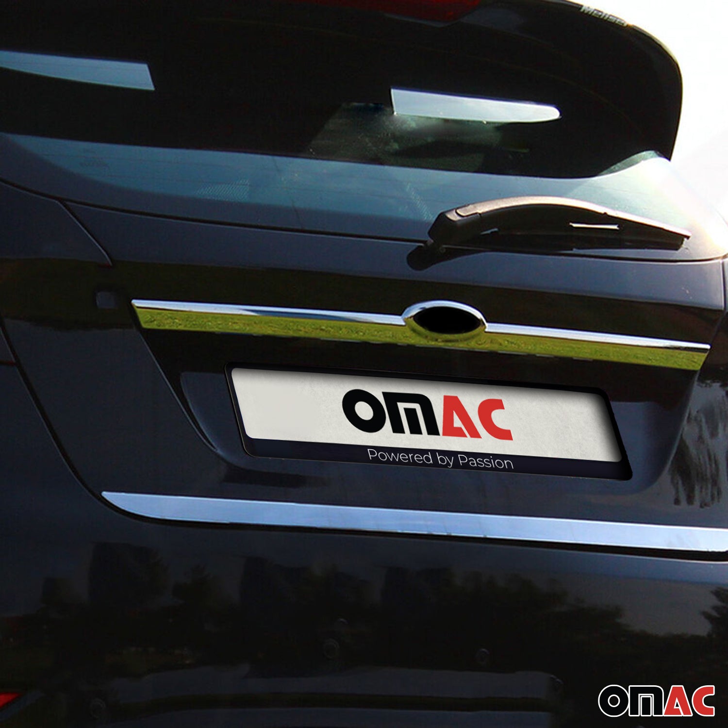 2011-2019 Ford Fiesta Rear Trunk Tailgate Door Handle Cover Stainless Steel Silver 1Pc