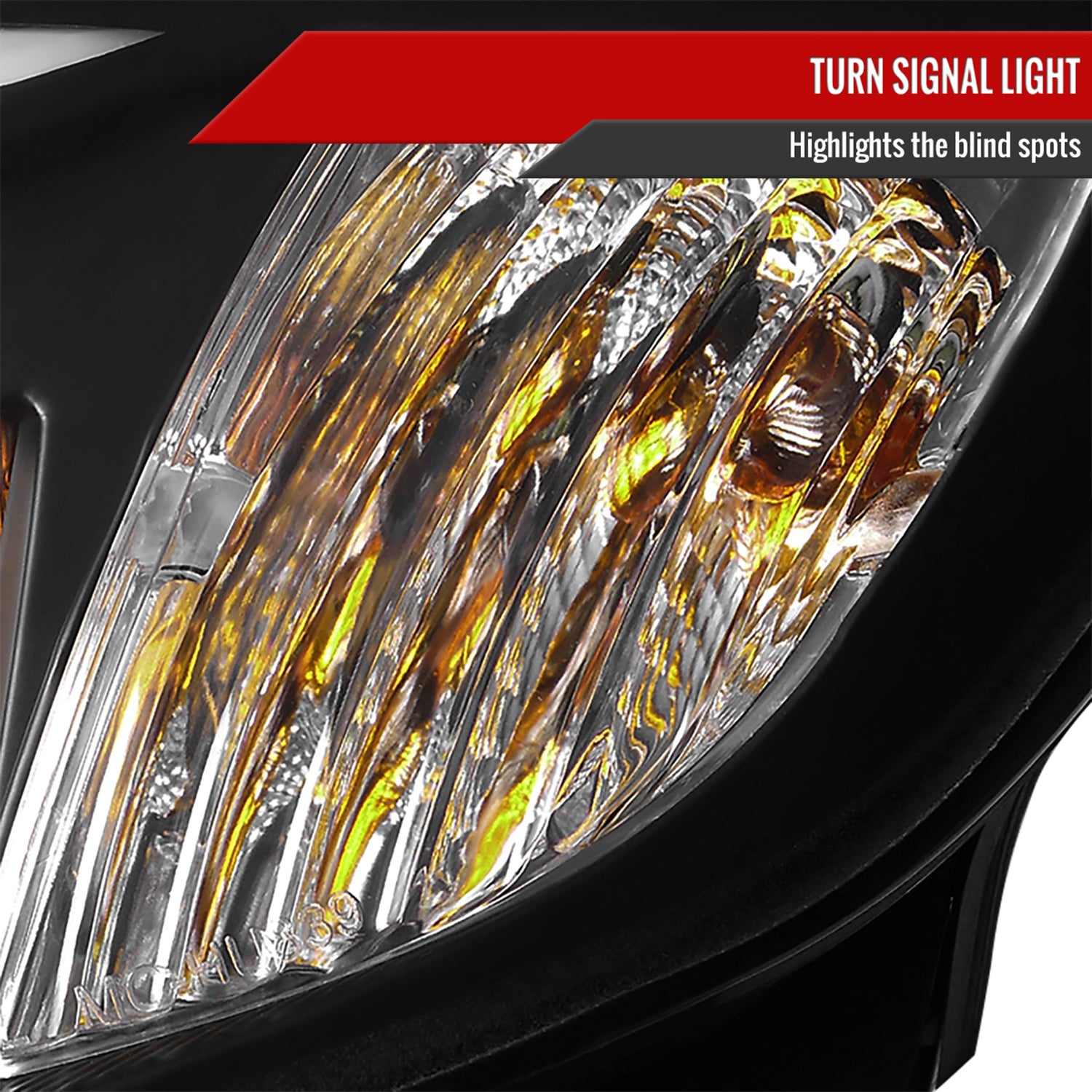 2008-2014 Subaru Impreza WRX / 08-2011 Outback Sport LED Bar Headlights Black