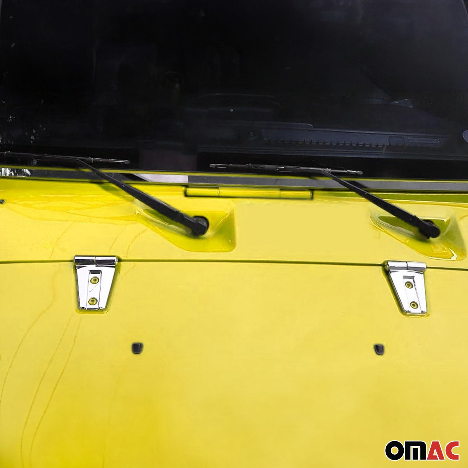 2007-2018 Jeep Wrangler Door Hinge Cover 10Pcs ABS Chrome Set