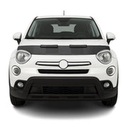 2016-2023 Fiat 500X Car Bonnet Mask Hood Bra Black Chequered 1 Pc
