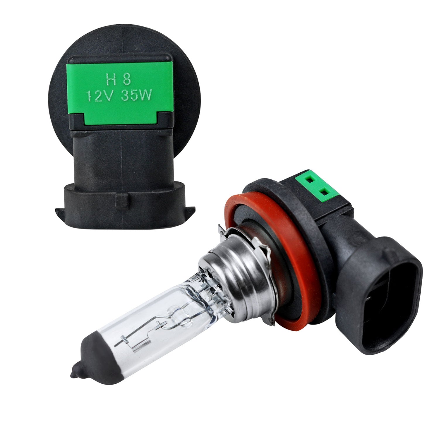 2015-2016 Honda CR-V 12V/35W H8 Fog Lights Kit Chrome Housing/Clear Lens