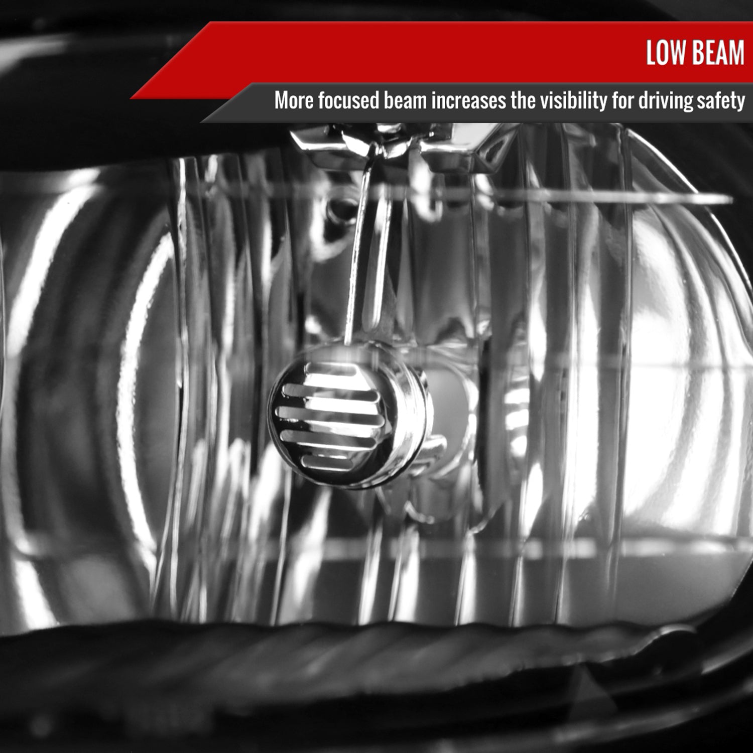 1997-1999 Oldsmobile Cutlass / Chevy Malibu / Classic Factory Headlights Black