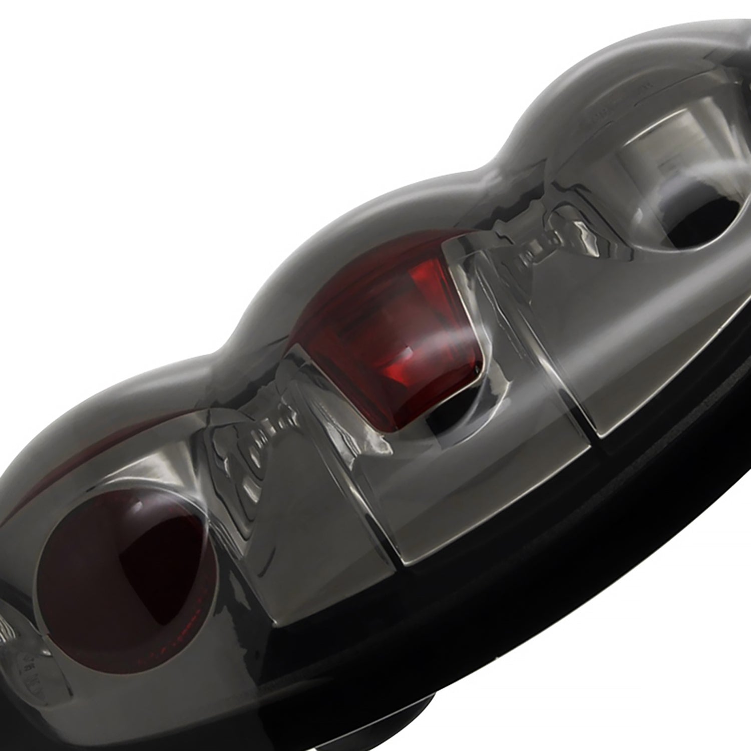 1995-1997 Ford Explorer Tail Lights Chrome Housing/Smoke Lens