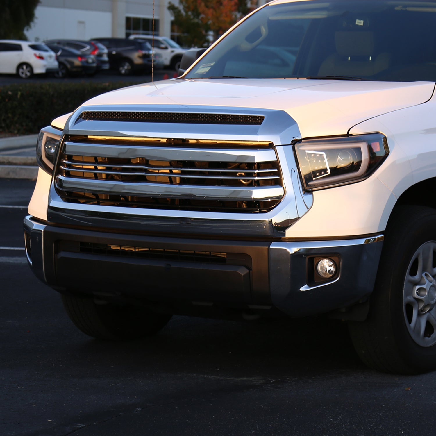 2014-2021 Toyota Tundra LED CBar Projector Headlights LED Signal Lights Black