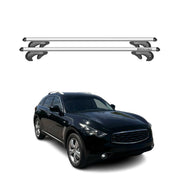 2003-2013 Infiniti FX S51 Roof Rack Cross Bars Silver