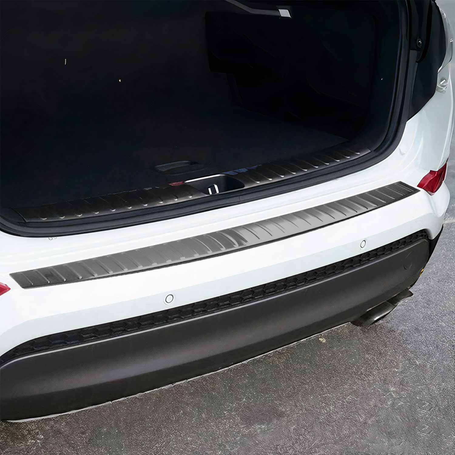2016-2018 Hyundai Tucson Rear Bumper Guard Stainless Steel Dark