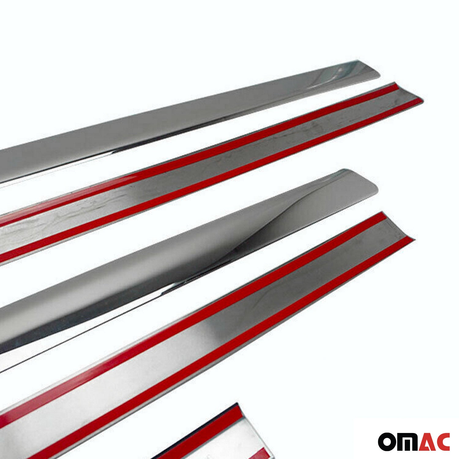 Side Door Molding Trim for VW T5 Transporter 2003-2015 S.Steel L1 Short RHD