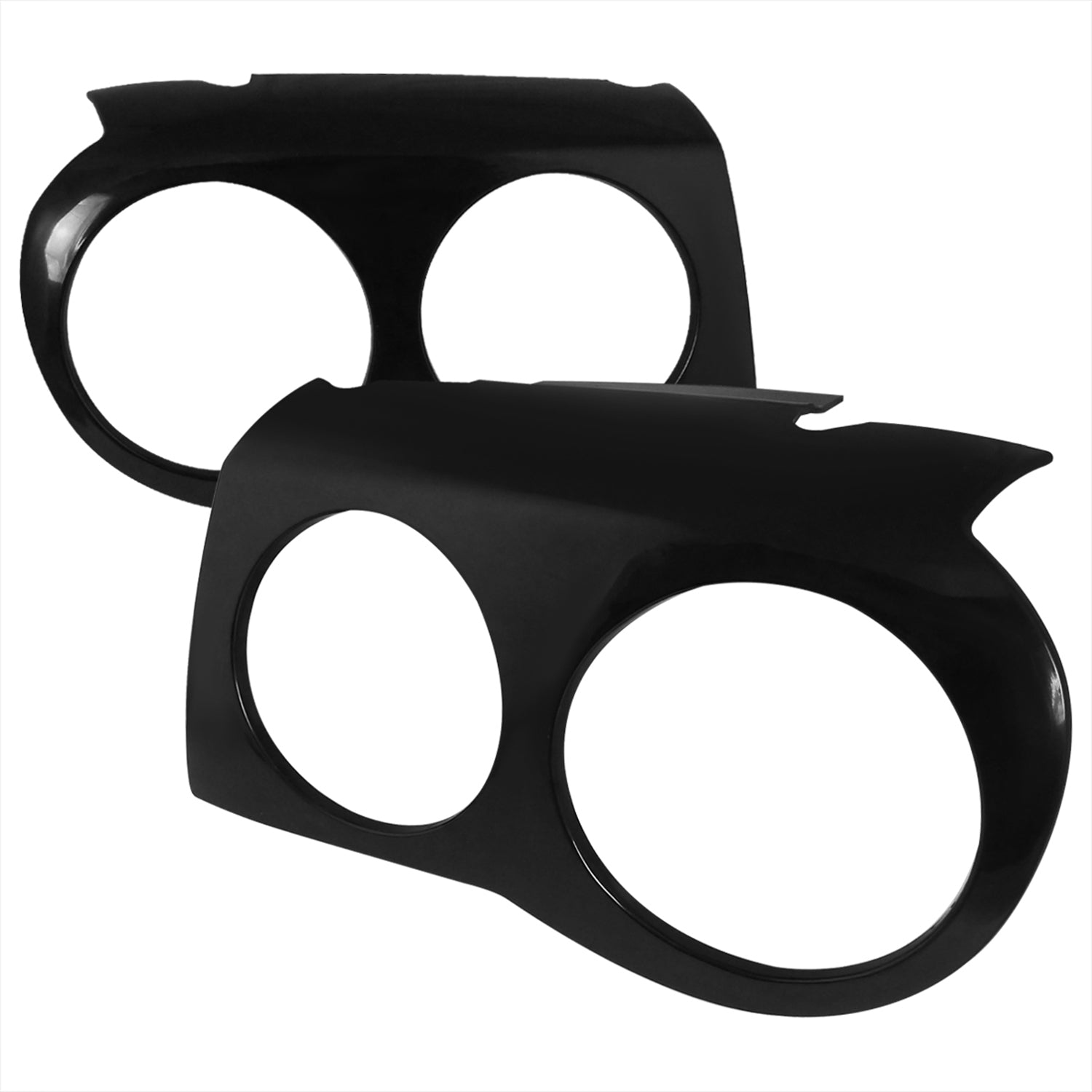 2005-2010 Chrysler 300C ABS Headlights Cover Black