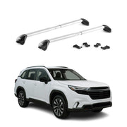 Roof Rack Cross Bars Luggage Carrier for Subaru Forester VI 2025-2026 Grey 2x