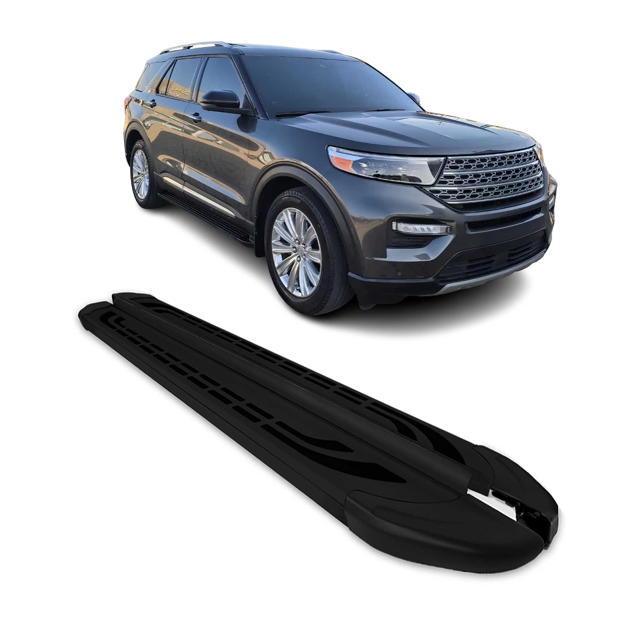 2020-2025 Ford Explorer Nerf Bar Side Step Running Boards Alu 2x