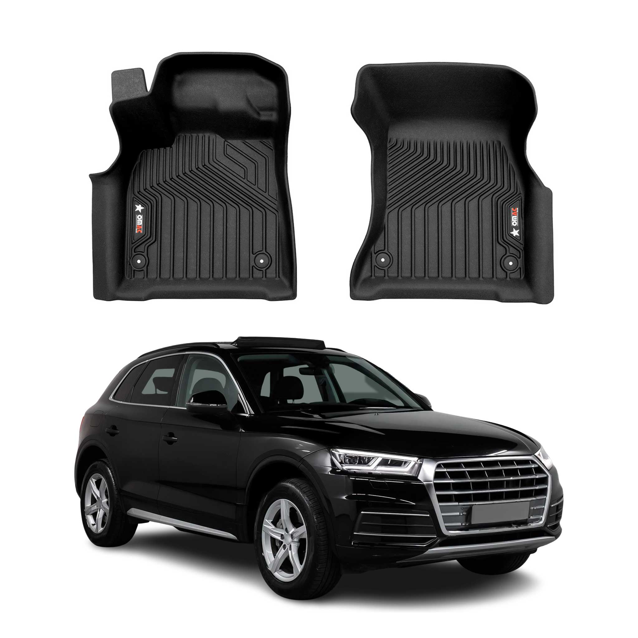 2018-2025 Audi Q5 / SQ5 / Q5 Sportback Premium Floor Mats Liners First Row Front