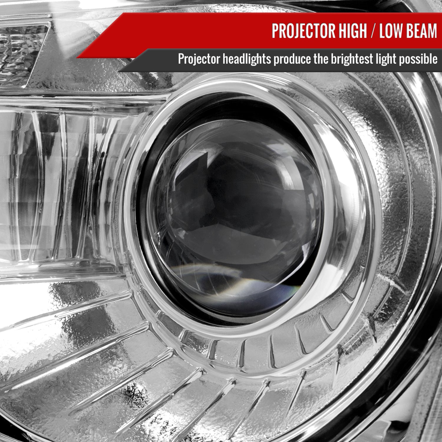 2005-2010 Chrysler 300 Base/LX/Touring Headlights LED Light&LED Signal Chrome