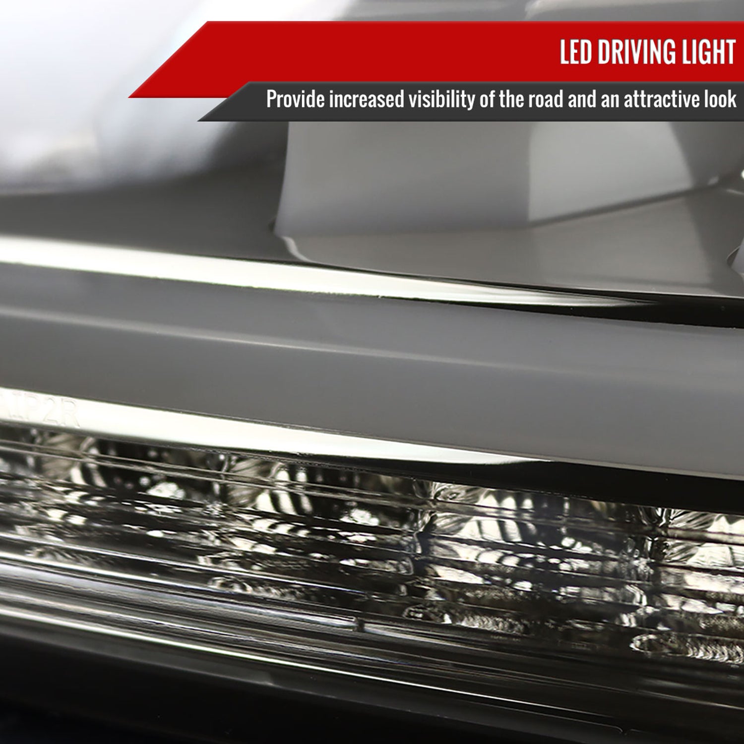 2010-2016 Hyundai Genesis Coupe White Bar LED Tail Lights Chrome/Smoke