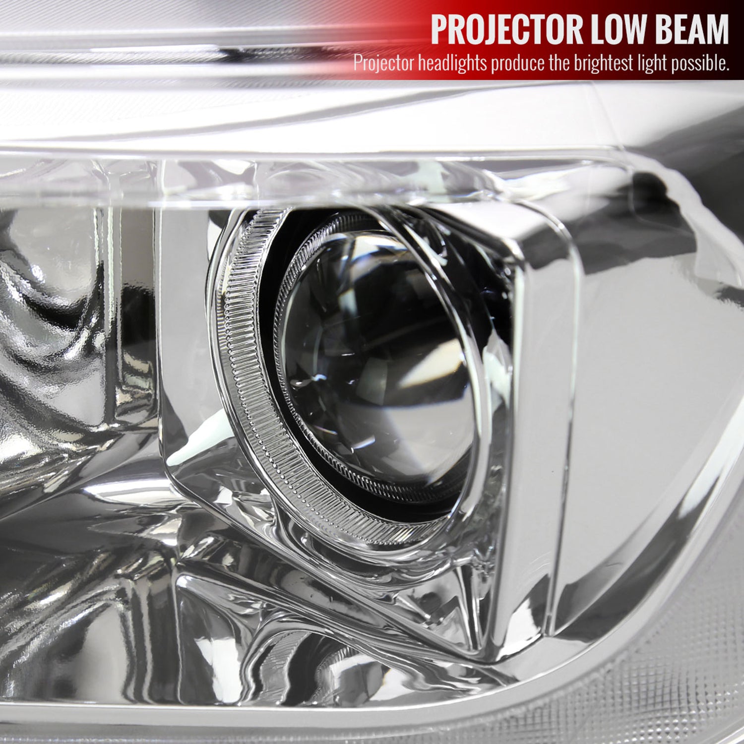 2019-2022 Ford Ranger Switchback LED Bar Projector Headlights Chrome