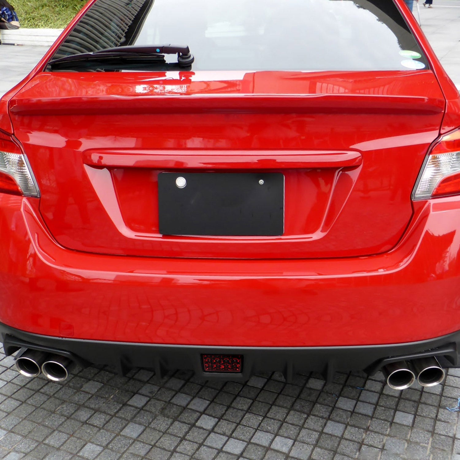 2011-2018 Subaru Impreza WRX/STI/XV Crosstrek LED 3rd Brake Light Chrome/Red