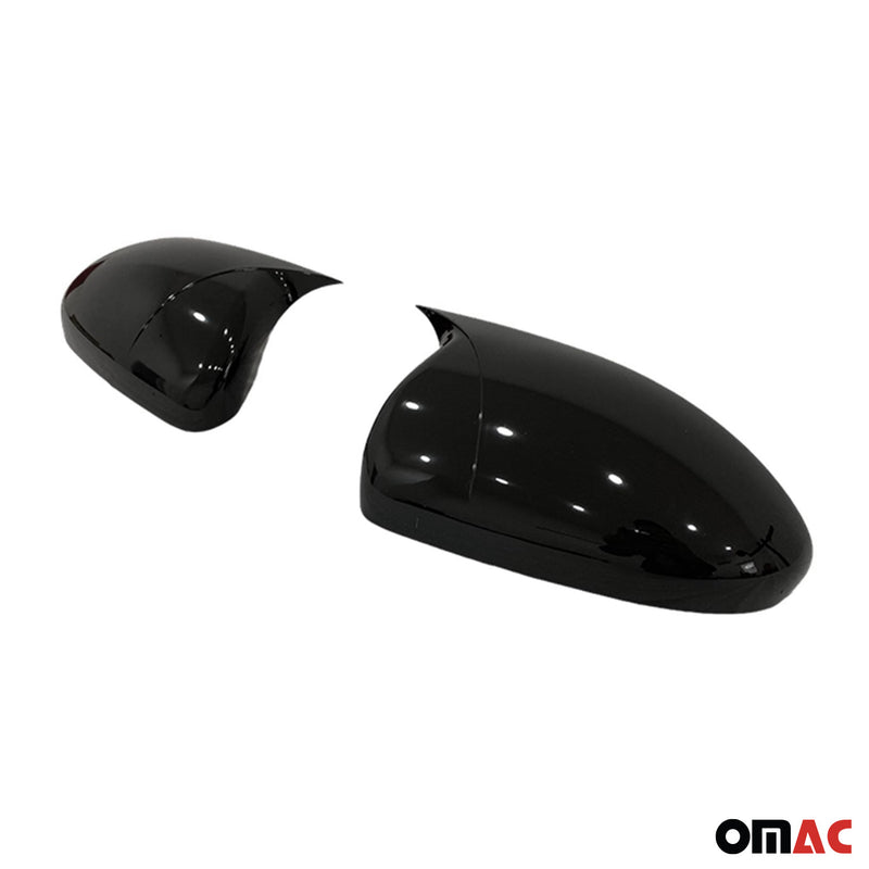 2011-2015 Chevrolet Cruze Sedan Side Mirror Cover Caps Piano Black 2Pcs