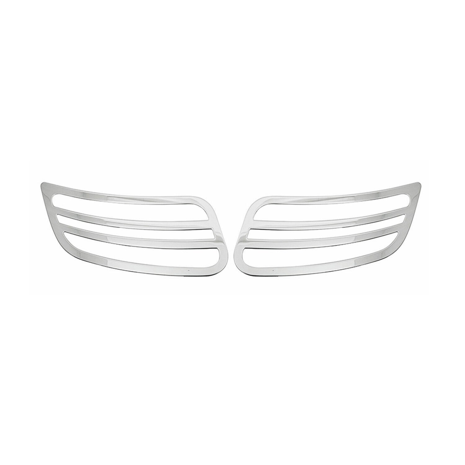 Front Bumper Grill Trim for Mercedes Sprinter W907 910 2019-2026 S.Steel 2Pcs