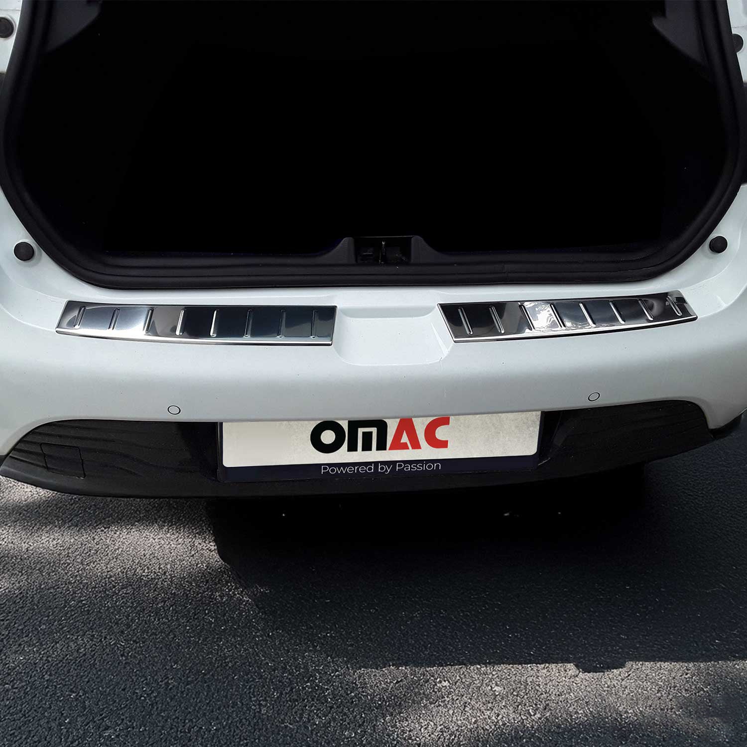 2012-2018 Renault Clio Rear Bumper Guard Stainless Steel Glossy