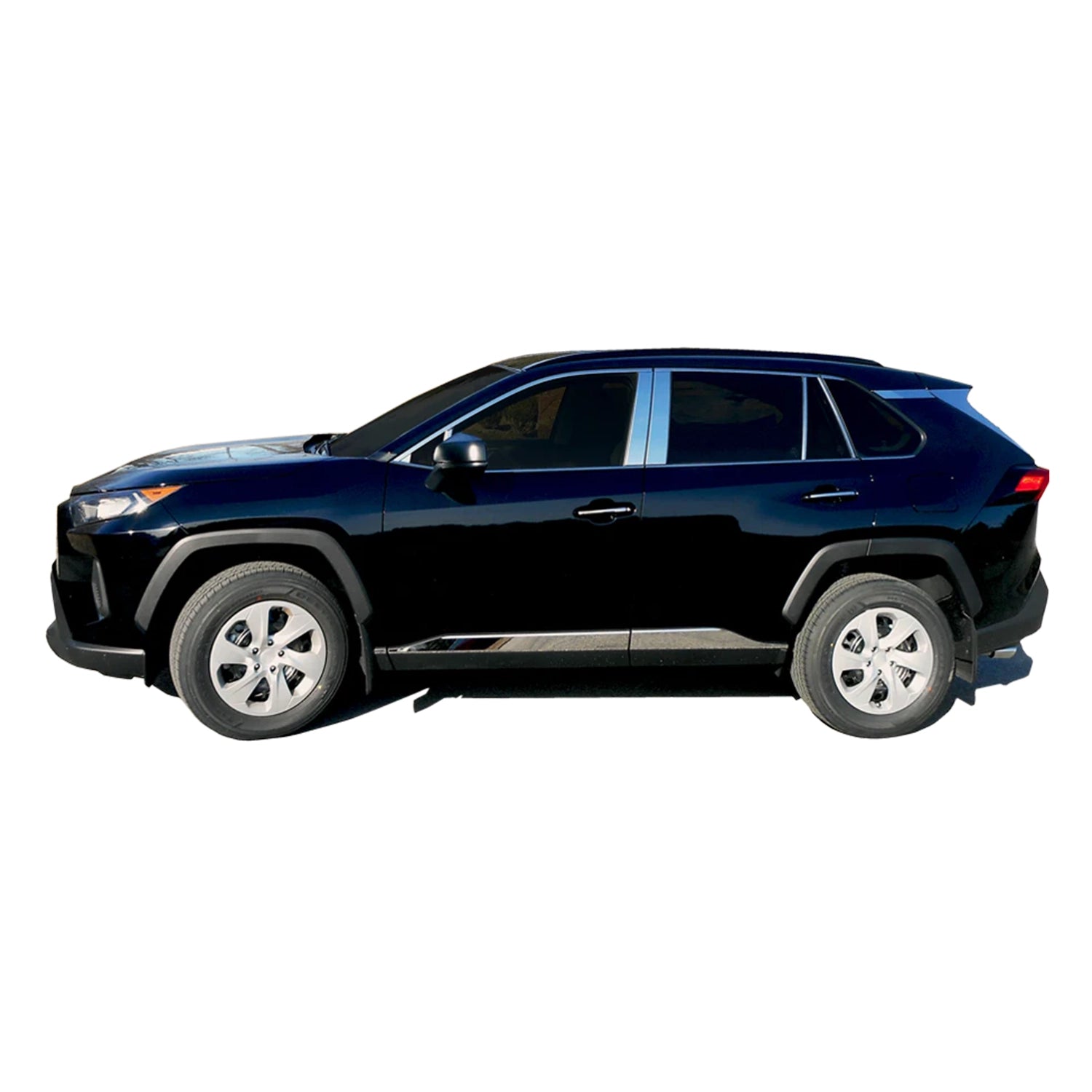 2019-2025 Toyota RAV4 Stainless Steel Door Handle Accent 4Pc