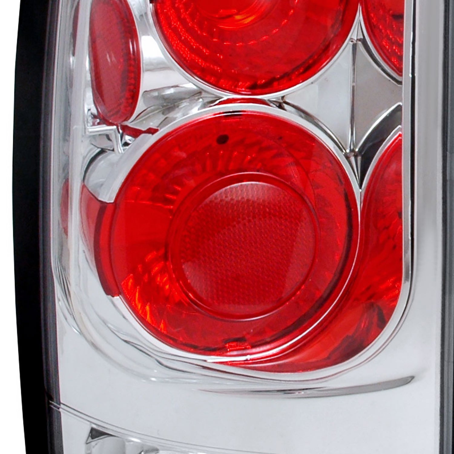 2005-2015 Nissan Armada Tail Lights Chrome Housing/Clear Lens