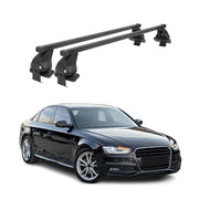 2012-2016 Audi A4 Sedan Facelift Roof Rack Cross Bars Black