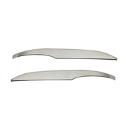 2014-2019 Toyota Highlander Side Mirror Cover Caps Stainless Steel Silver 2 Pcs