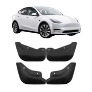 Front & Rear Mud Flaps Set for Tesla Model Y 2020-2026 Mud Guards Splash 4 Pcs