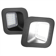 2003-2018 Dodge RAM 1500 2500 3500 Rear LED License Plate Lights Chrome